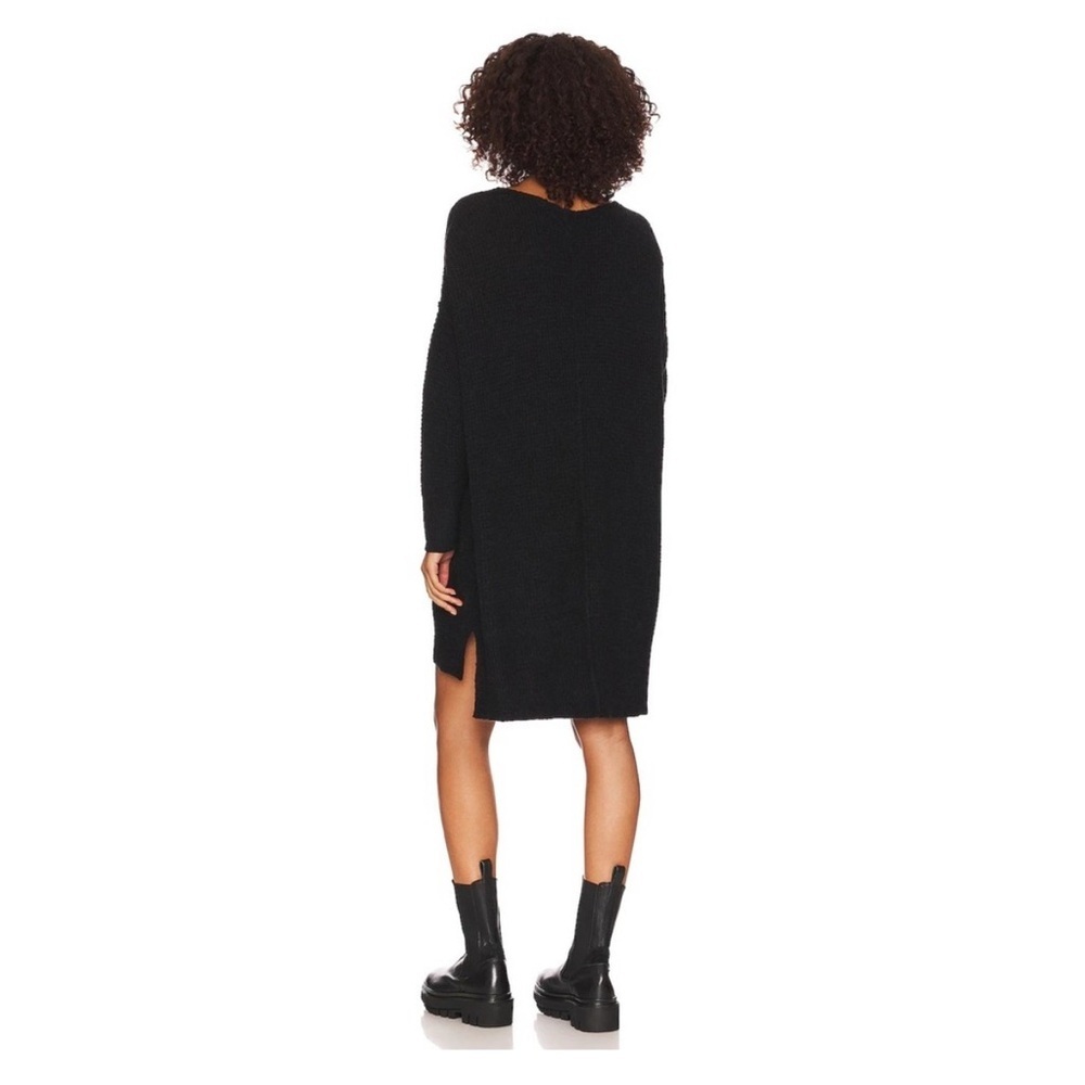 EUC Intimately Free People C.O.Z.Y. Pullover Dress V Neck Sweater Knit Tunic - Picture 3 of 9